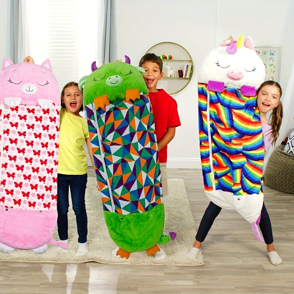 Kids Sleeping Bag, Soft Sleepy Sack For Kids & Toddlers  Easy Roll Up Design For School, Daycare  Children Sleeping Bags Play Pillow Sleep Sack - Roy Entreprise