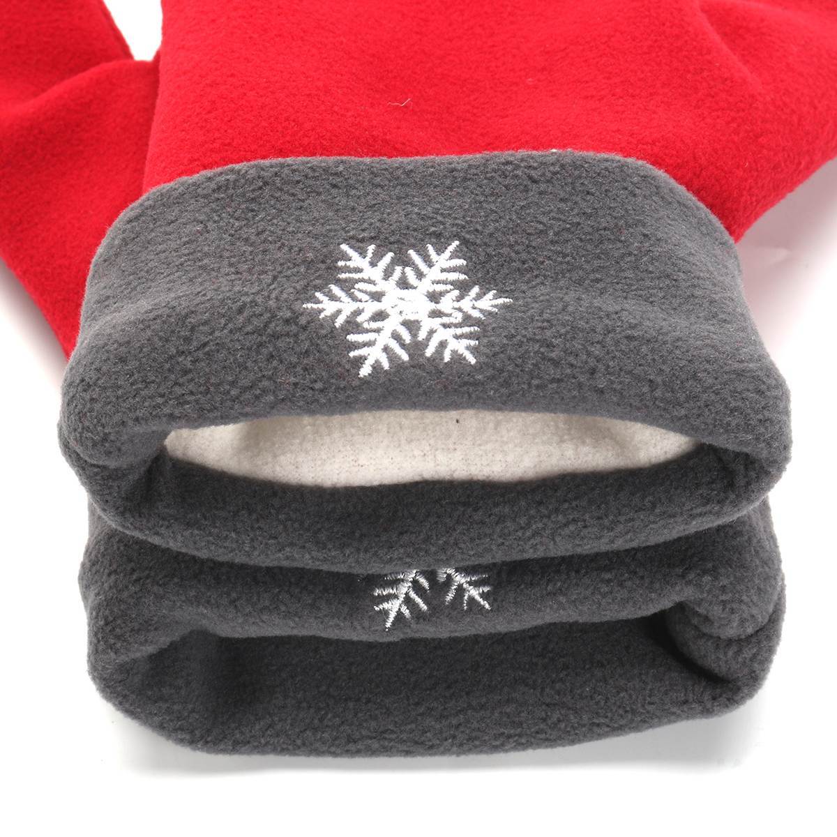 Couple Lovers Gloves Polar Fleece Sweethearts Thicken Winter Warm Lining Glove Christmas Gift Lovers Mittens - Roy Entreprise
