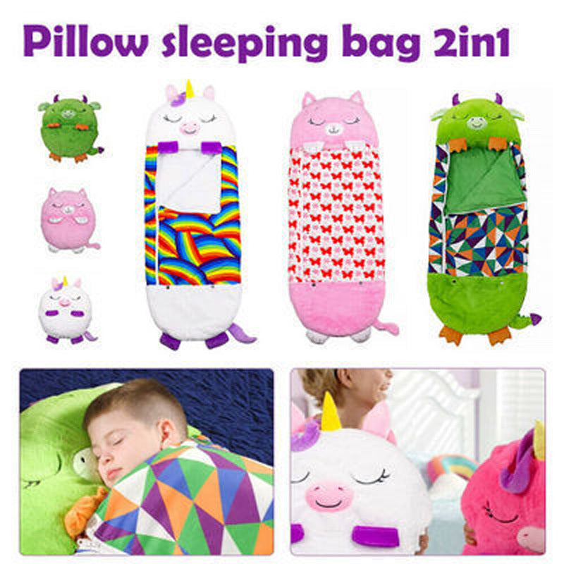 Kids Sleeping Bag, Soft Sleepy Sack For Kids & Toddlers  Easy Roll Up Design For School, Daycare  Children Sleeping Bags Play Pillow Sleep Sack - Roy Entreprise