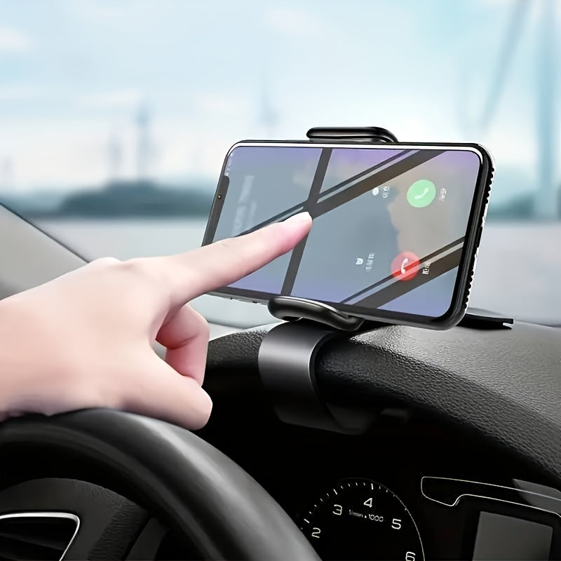 Support de téléphone de voiture à clipper facilement, panneau de support monté, support multifonction de navigation GPS sur tableau de bord pour téléphone portable iPhone/Xiaomi/Oppo/Vivo, pour Samsung/OnePlus - Roy Entreprise