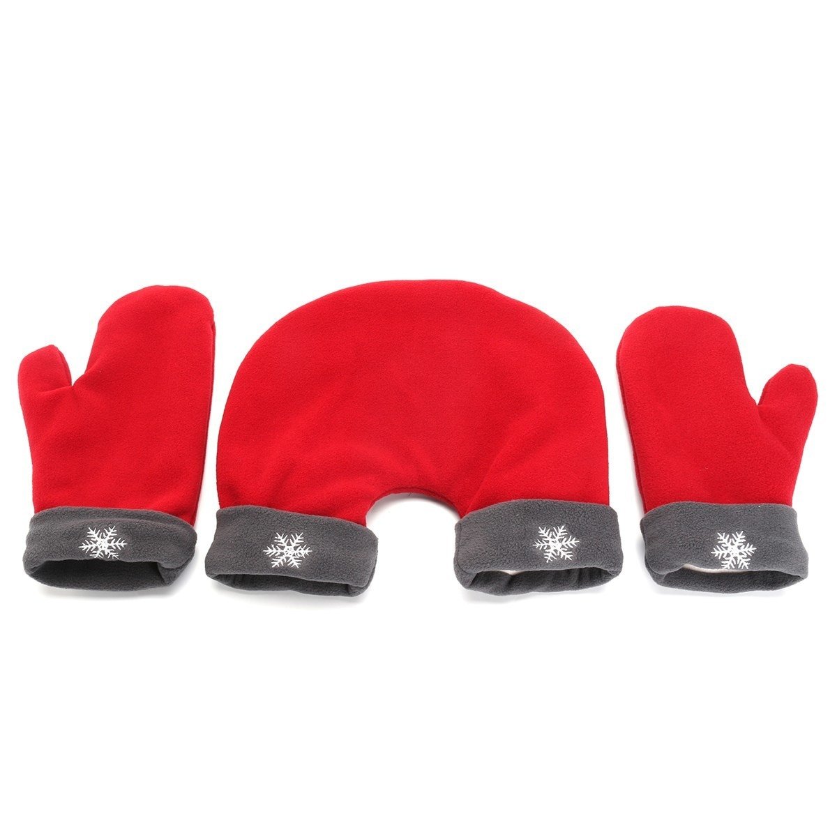 Couple Lovers Gloves Polar Fleece Sweethearts Thicken Winter Warm Lining Glove Christmas Gift Lovers Mittens - Roy Entreprise