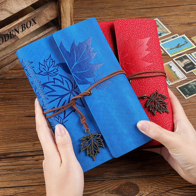 A5 A6 A7 Travelers Vintage Notebook PU Leather Blank Kraft Diary Note Book Journal Sketchbook Stationery School Office Supplies - Roy Entreprise