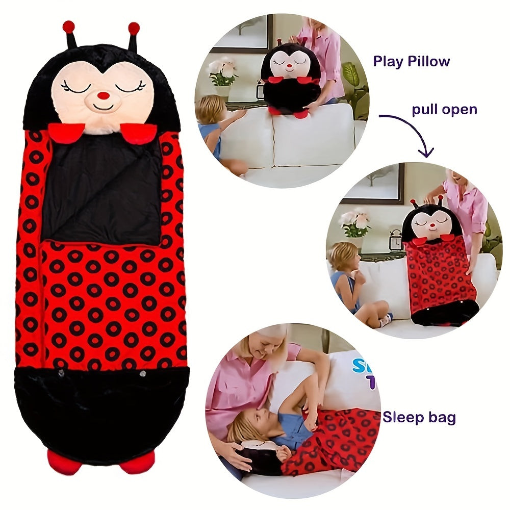 Kids Sleeping Bag, Soft Sleepy Sack For Kids & Toddlers  Easy Roll Up Design For School, Daycare  Children Sleeping Bags Play Pillow Sleep Sack - Roy Entreprise